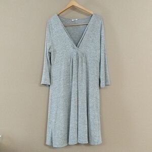 Gray Gap Maternity Dress Size L